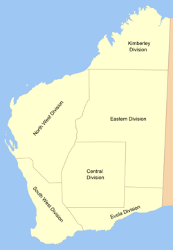 Western Australia land divisions