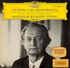 Wilhelm Kempff - Beethoven Piano Sonatas - DG 138 935