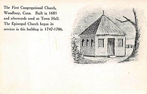 Woodbury Conn. First Church 1681