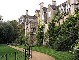 Medieval cottages, now part of Worcester College