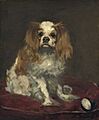 Édouard Manet - A King Charles Spaniel