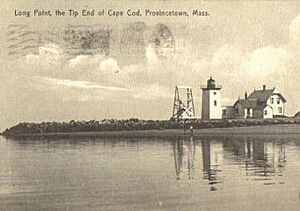 1909 long pt postcard