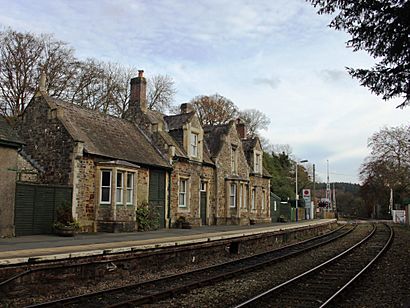2011 at Eggesford station - platform 2.jpg