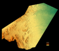 A topographic map of the Region of Ali Sabieh