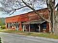 Abandoned storefronts, Warthen Historic District