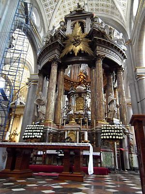 Altar Principal de la Catedral de Puebla