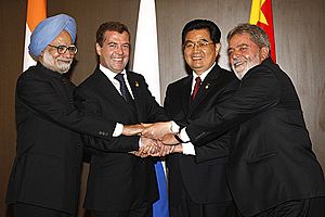 BRIC leaders in 2008