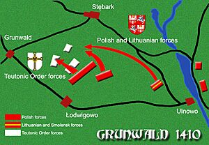 Battle of Grunwald map 4 English