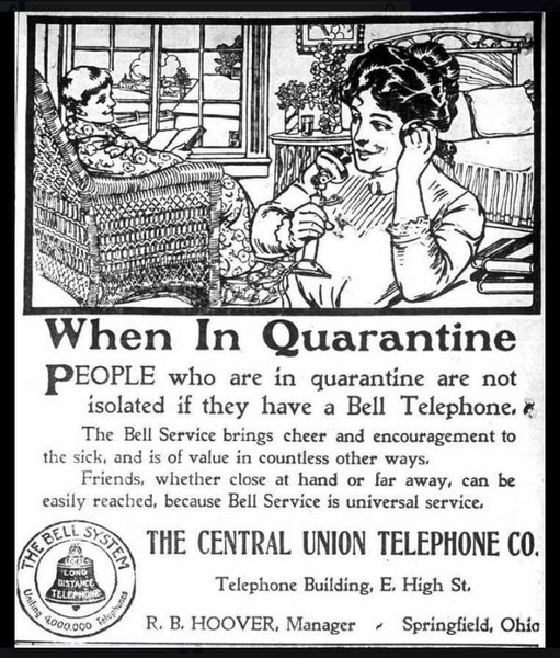 Bell System Flu Quarantine