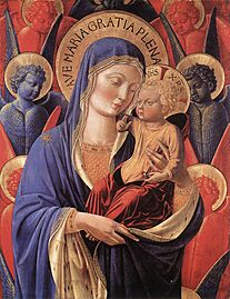 Benozzo Gozzoli - Madonna and Child - WGA10327