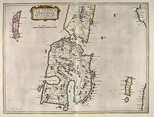 Blaeu - Atlas of Scotland 1654 - ILA INSVLA - The Isle of Ila