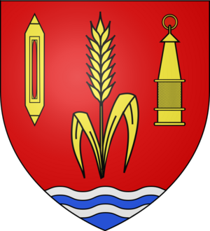 Blason de la ville de Bourbach-le-Bas (68)