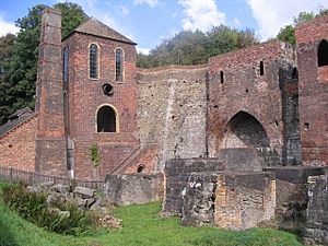 Blast furnaces at Blists Hill - geograph.org.uk - 571055