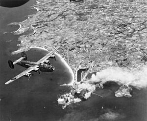 Bombing of Saint-Malo in August 1944
