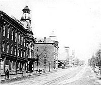 Brady Street Davenport 1880