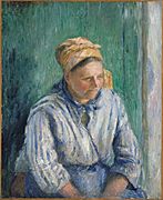 Camille Pissarro Washerwoman, Study The Metropolitan Museum of Art