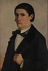 Candido lopez selfportrait 1858.jpg