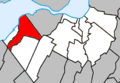 Châteauguay Quebec location diagram