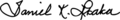 Daniel Akaka Signature