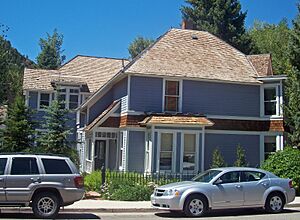 Dixon-Markle House east side, Aspen, CO