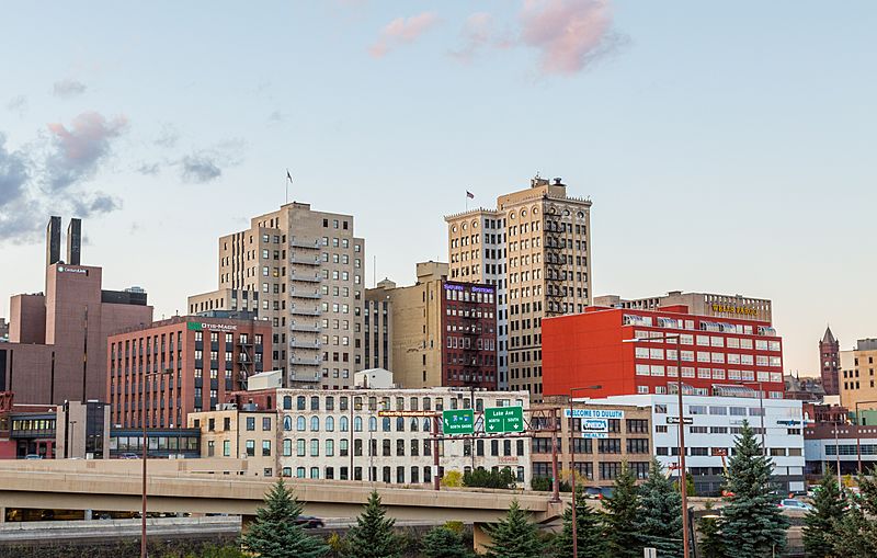 Image: Downtown Duluth, Minnesota Skyline (25406820466)