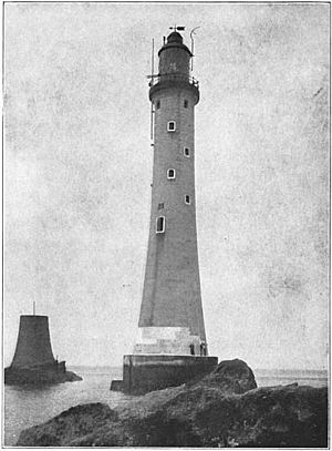 EB1911 - Lighthouse - Fig. 57.—Eddystone Lighthouse