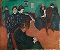 Edvard Munch - Death in the Sickroom - Google Art Project