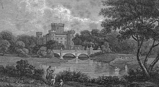 Eglinton tournament bridge in 1843