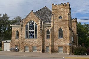 Ellis, Kansas First Congregational from S 1