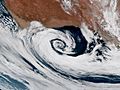 Extratropical cyclone off Australia 2016-12-28 0230Z