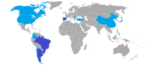 FIBA World Cup host countries