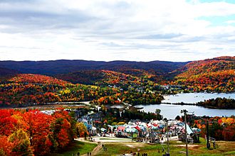 View of Mont Tremblant Resort