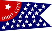 Flag of Ohio City, Cleveland