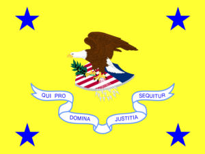 Flag of a United States Assistant Attorney General