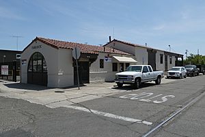 Former Turlock freight house (1), May 2022