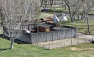 Fort Buenaventura replica - 17 April 2021