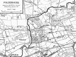 Front line Menin road, Polderhoek, Reutel, 5 December 1917