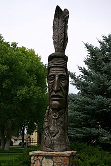 Indian Totem in Worland