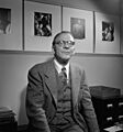 Jean Goldkette, William P. Gottlieb's office, New York, ca. June 1947 (William P. Gottlieb)