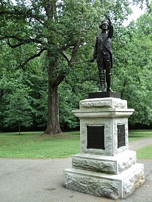 Joseph Winston monument Guilford Court House National Military Park