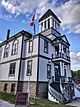 An exterior view of Kaslo Municipal Hall