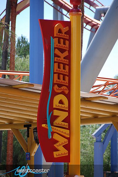 Knott's WindSeeker Sign