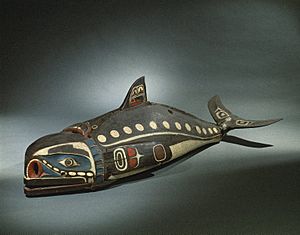 Kwakwaka'wakw. Baleen Whale Mask, 19th century