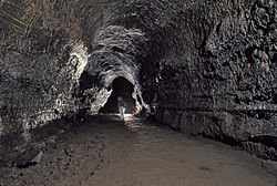Lava river cave passage 2