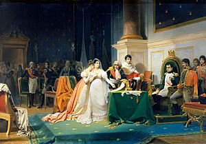 Le divorce de l'Impératrice Joséphine 15 décembre 1809 (Henri-Frederic Schopin)