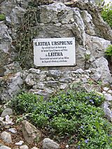 Leitha Ursprung