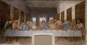 Leonardo da Vinci (1452-1519) - The Last Supper (1495-1498)