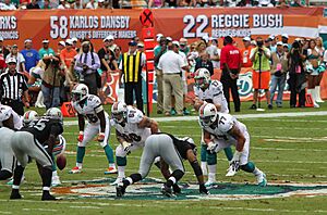 Miami Dolphins offensive line - Miami Dolphins vs Oakland Raiders 2012