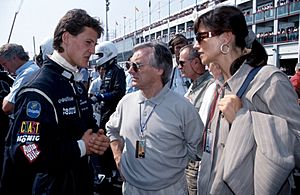 Michael Schumacher Bernie Ecclestone September 1991