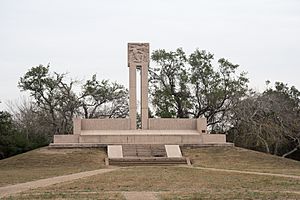 Monument at Goliad Massacre